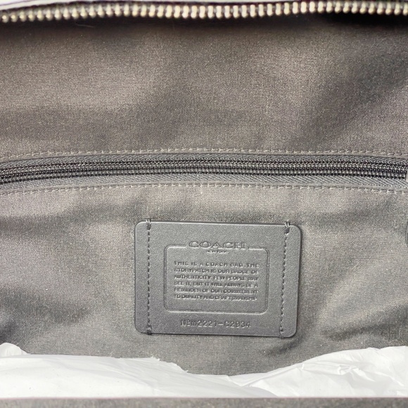 Coach Graham Backpack in Gunmetal/Saddle - Picture 5 of 6